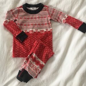 Hanna Andersson toddler Christmas pajamas